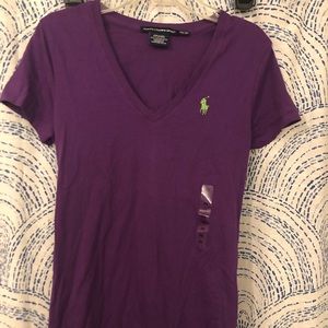 ralph lauren v neck